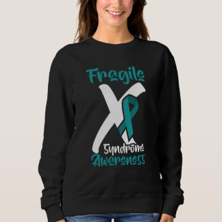 Awesome Gloves For Fighter Fragile X Syndrome Sweatshirt
