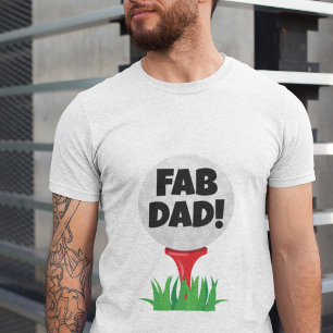 Awesome Golfer Dad T-Shirt