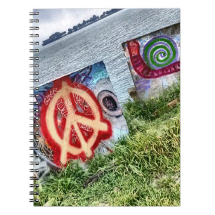 Awesome Graffiti Art in Berkeley California Notebook