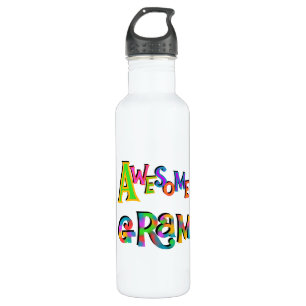 Awesome Gram T-shirts and 710 Ml Water Bottle