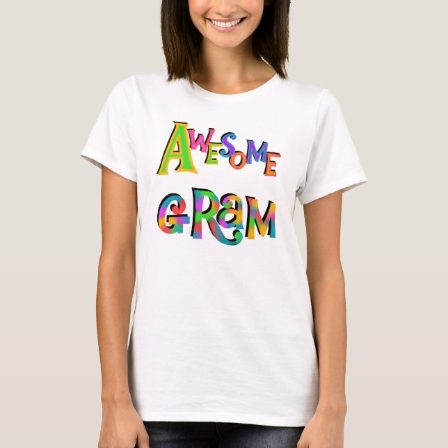 Awesome Gram T-shirts and Gifts (Front)