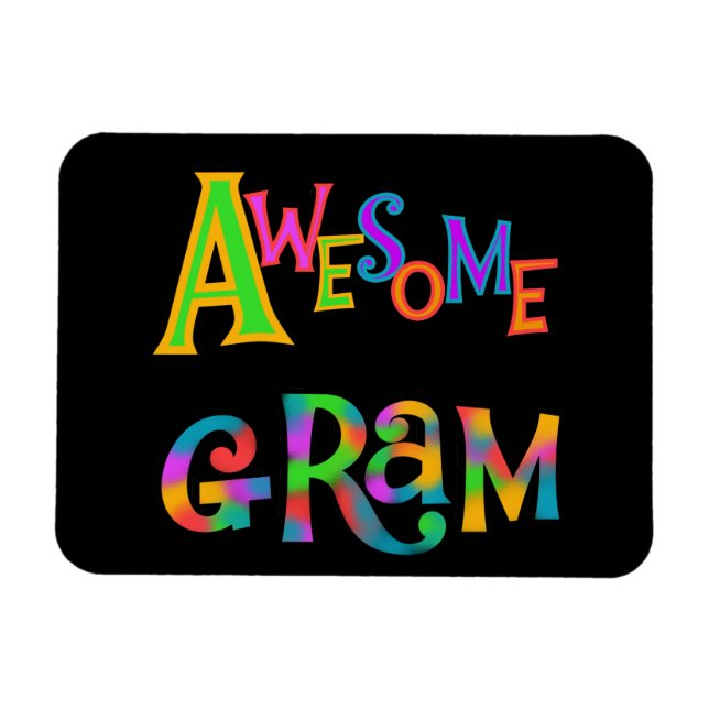 Awesome Gram T-shirts and Gifts Magnet (Horizontal)