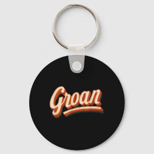 Awesome Groan Emblem Costume Key Ring