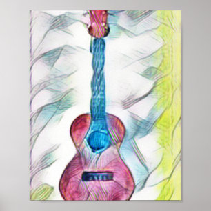 Awesome Guitar Poster