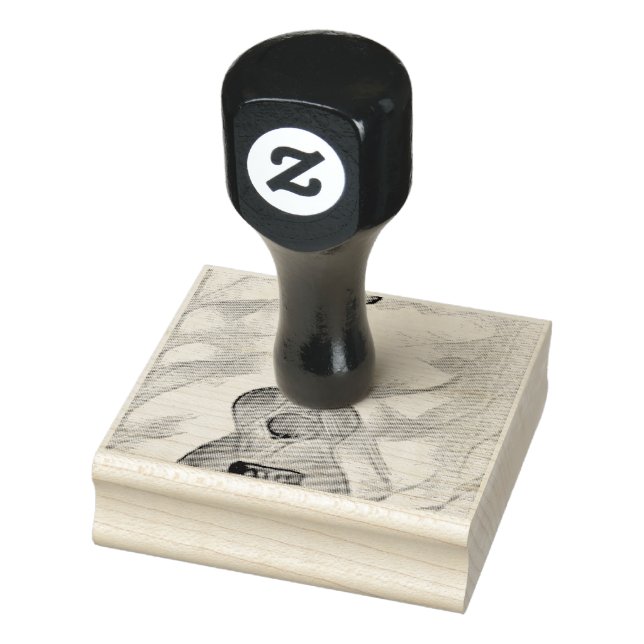 Awesome Guitar Rubber Stamp (Stamp)