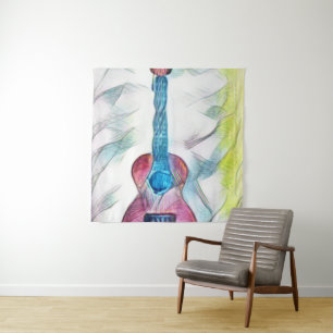 Awesome Guitar Tapestry