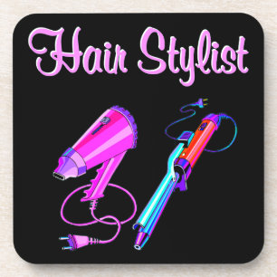 AWESOME HAIR STYLIST TEES AND GIFTS COASTER