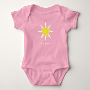 Awesome Happy Magic Sun Baby Bodysuit