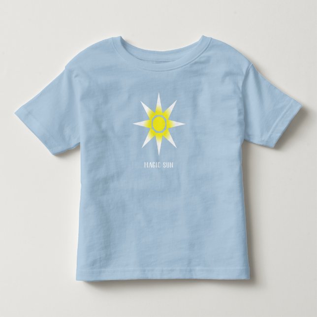 Awesome Happy Magic Sun T-Shirt Top (Front)
