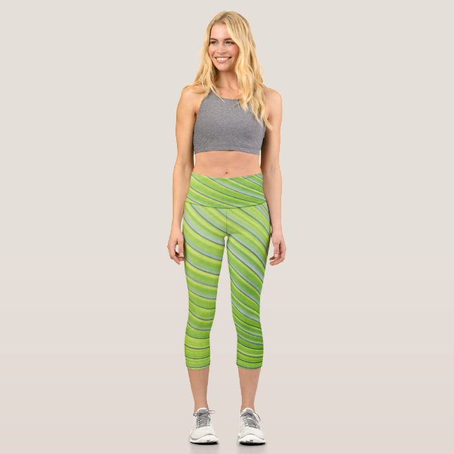Awesome High Waisted Capris for Women's (Front)