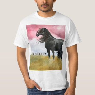 Awesome Horse Watercolor T-Shirt