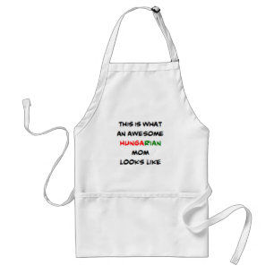 awesome hungarian mum coffee mug standard apron