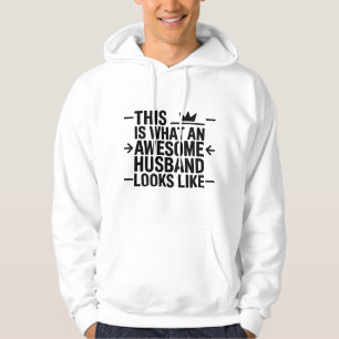 Awesome Husband Graphic Typography Hoodie