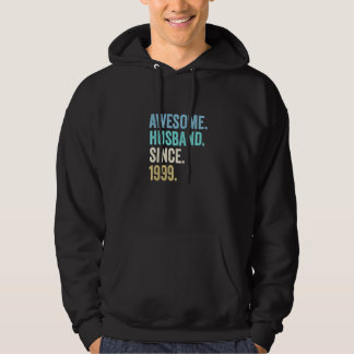 Awesome Husband Since 1999 23rd Wedding Anniversar Hoodie