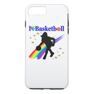 AWESOME I LOVE BASKETBALL DESIGN iPhone 8 PLUS/7 PLUS CASE