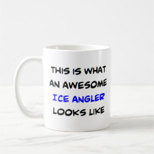 awesome ice angler coffee mug