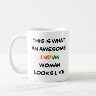 awesome indian woman Mug