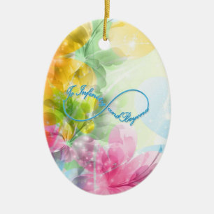 Awesome Infinity symbol "To infinity and beyond" Ceramic Tree Decoration