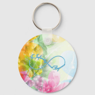 Awesome Infinity symbol "To infinity and beyond" Key Ring