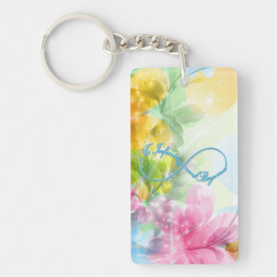 Awesome Infinity symbol "To infinity and beyond" Key Ring