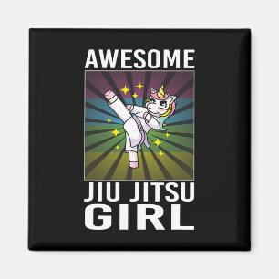 Awesome Jiu Jitsu Girl For Jiu Jitsu Toddler And G Magnet