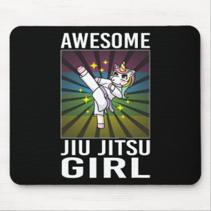 Awesome Jiu Jitsu Girl For Jiu Jitsu Toddler And G Mouse Pad