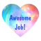 Awesome Job Rainbow Star Multi Colour