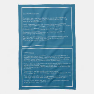 Awesome Jokes custom color hand towel #4