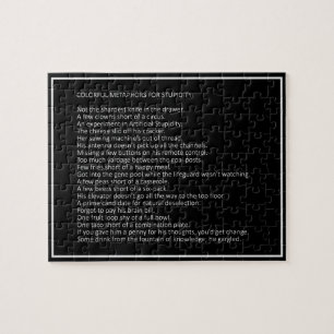 Awesome Jokes custom colour puzzle 9