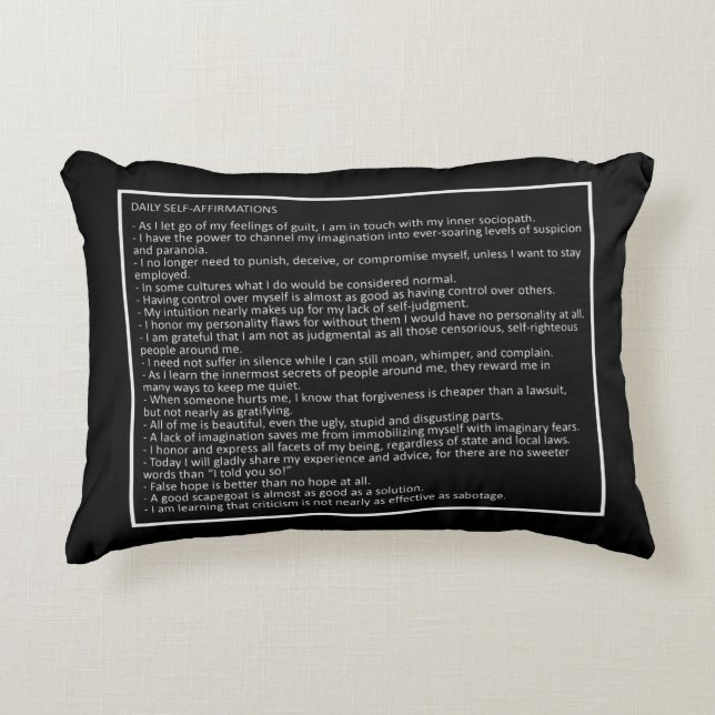 Awesome Jokes custom colour throw pillow 2 (Front)