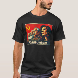 Awesome Kamunism Comrade Commie La Harris 2024 T-Shirt