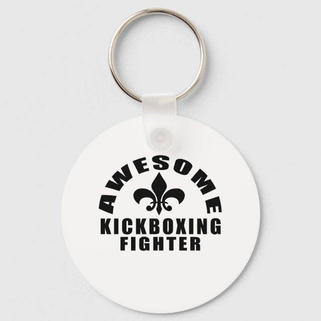 AWESOME KICKBOXING FIGHTER KEY RING (Front)