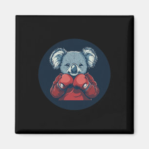 Awesome Koala Bear Boxer For A Knockout Vibe Magnet