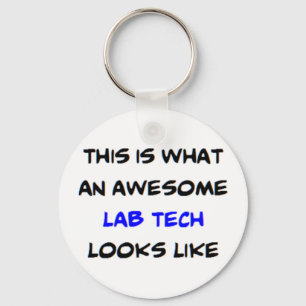awesome lab tech key ring