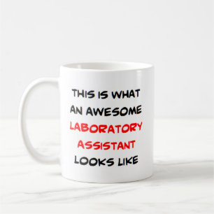 awesome laboratory assistant coffee mug