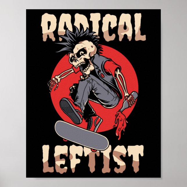 Awesome Left Handed Left Hander Club Radical Lefti Poster (Front)