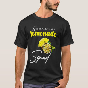 Awesome Lemonade Squad For Lemonade Stand Boss T-Shirt