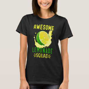 Awesome Lemonade Squad For Lemonade Stand Summer V T-Shirt