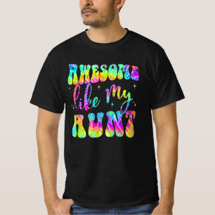 Awesome Like My Aunt Matching Fathers day family T-Shirt
