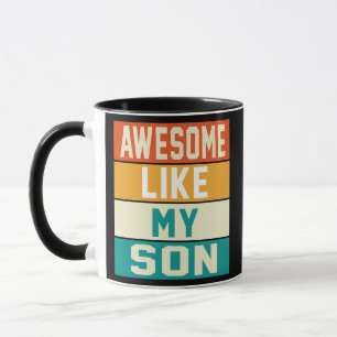 Awesome Like My Daughter Dad Daddy Papa Father Mug