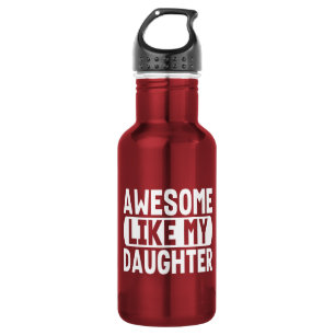 Awesome Like My Daughter Funny Dad Fathers Day 532 Ml Water Bottle