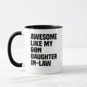 Awesome Like My Daughter-In-Law Family Daughter Mug