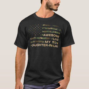 Awesome Like My Daughter In Law Father'S Day Fathe T-Shirt