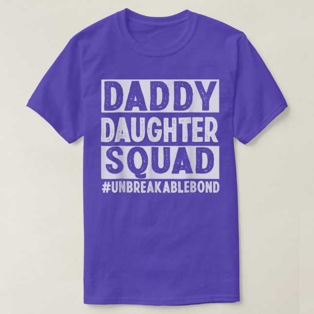 Awesome Like My Daughter Squad Father and Daughter T-Shirt (Design Front)