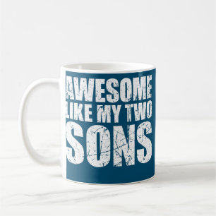 Awesome Like My Three Sons Mother's Day and Coffee Mug