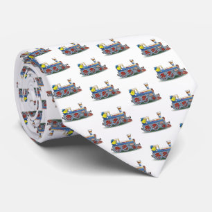 Awesome Locomotive pattern Tie
