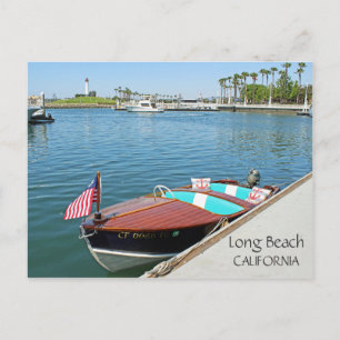 Awesome Long Beach Postcard! Postcard