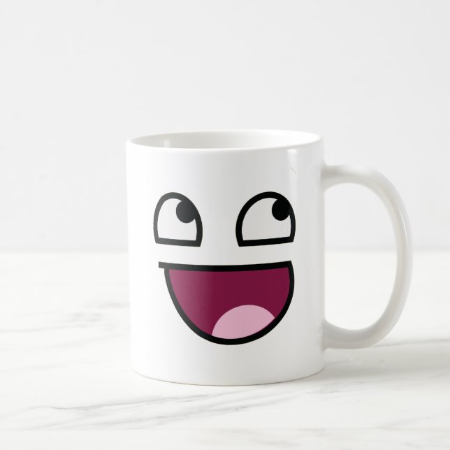 Awesome Lulz Face Coffee Mug (Right)