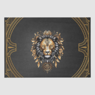 Awesome majestic lion tissue paper