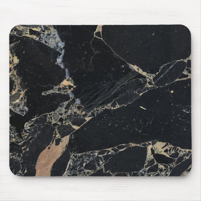 Awesome marble trendy modern mouse pad (Front)